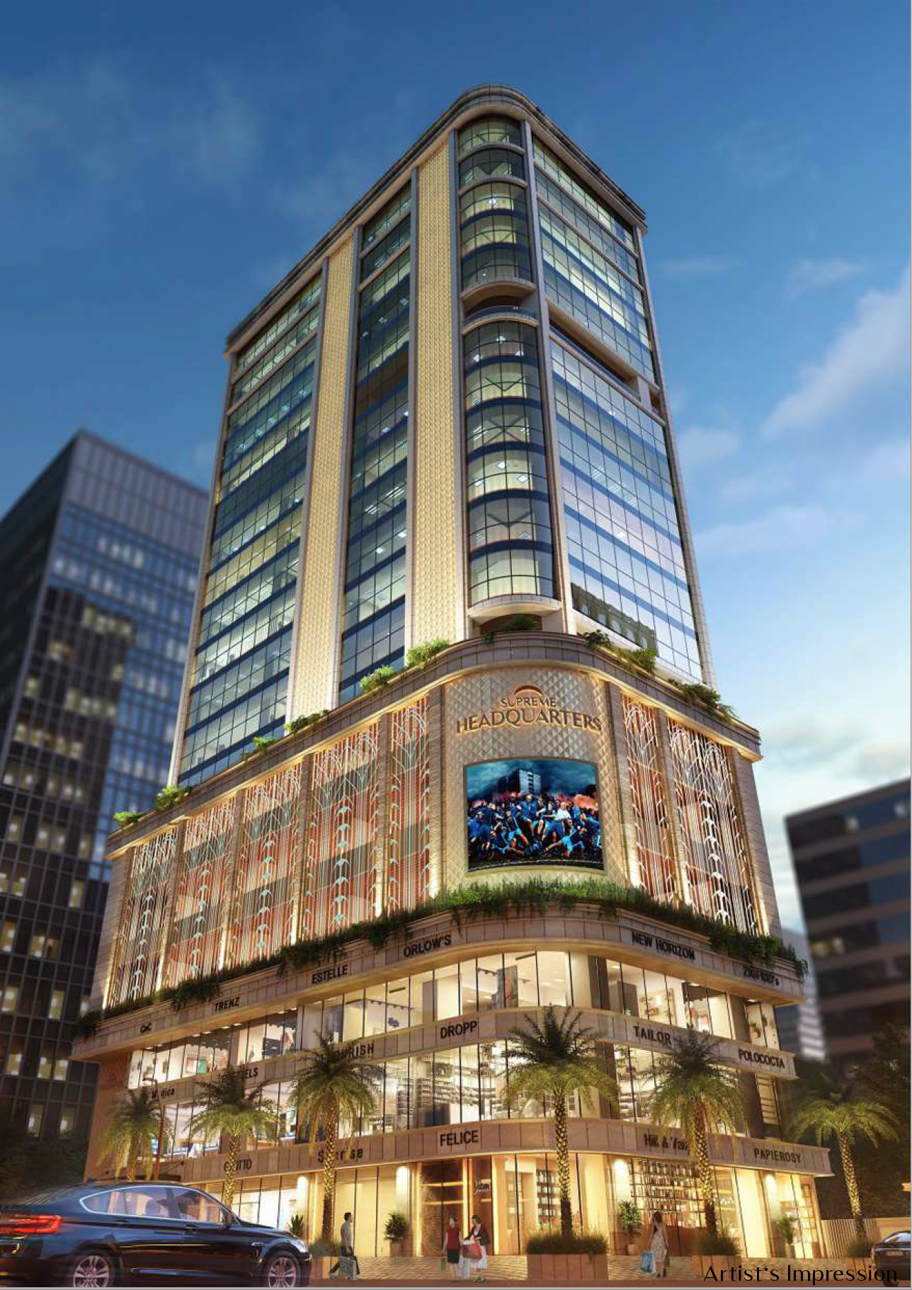 Office Space Un Furnished in Supreme Headquarters , Bandra West